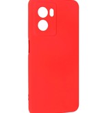 Fashion Color TPU Hoesje Oppo A77 5G / A57 5G Rood