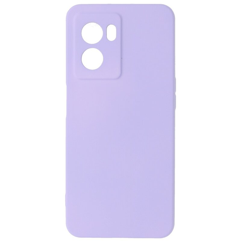 Fashion Color TPU Hoesje Oppo A77 5G / A57 5G Paars