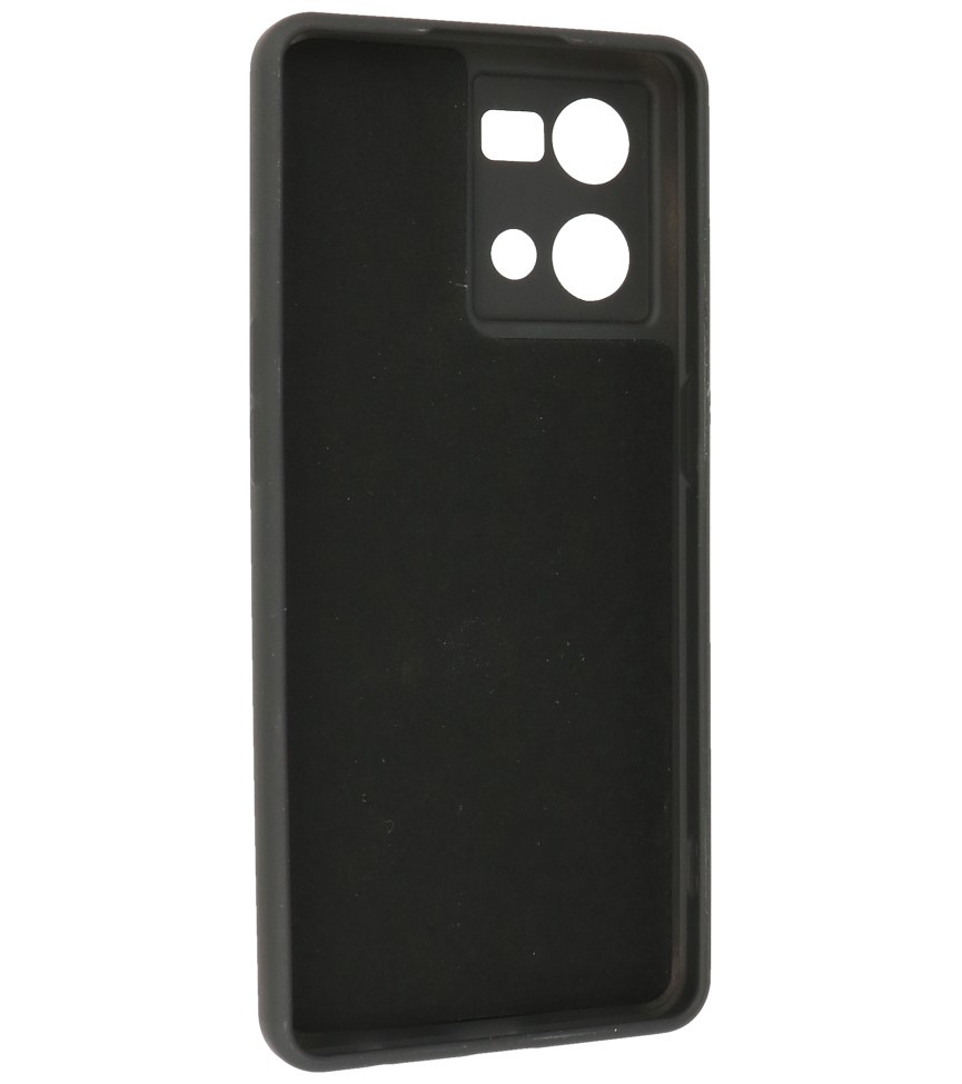 Custodia in TPU colore moda Oppo Reno 8 4G nera