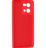 Fashion Color TPU Case Oppo Reno 8 4G Red