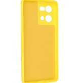 Modefarbe TPU-Hülle Oppo Reno 8 4G Gelb