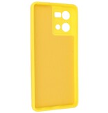 Fashion Color TPU-etui Oppo Reno 8 4G Gul