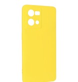 Modefarbe TPU-Hülle Oppo Reno 8 4G Gelb