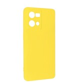 Fashion Color TPU-etui Oppo Reno 8 4G Gul