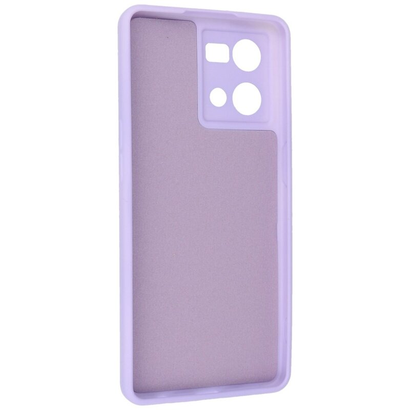 Fashion Color TPU Case Oppo Reno 8 4G Purple
