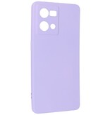 Fashion Color TPU Case Oppo Reno 8 4G Purple