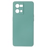 Custodia in TPU colore moda Oppo Reno 8 4G verde scuro