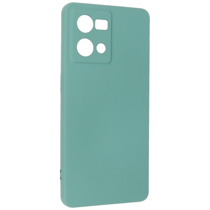 Fashion Color TPU-etui Oppo Reno 8 4G Mørkegrøn