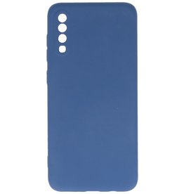 Funda TPU Color Moda Samsung Galaxy A70/s Azul Marino