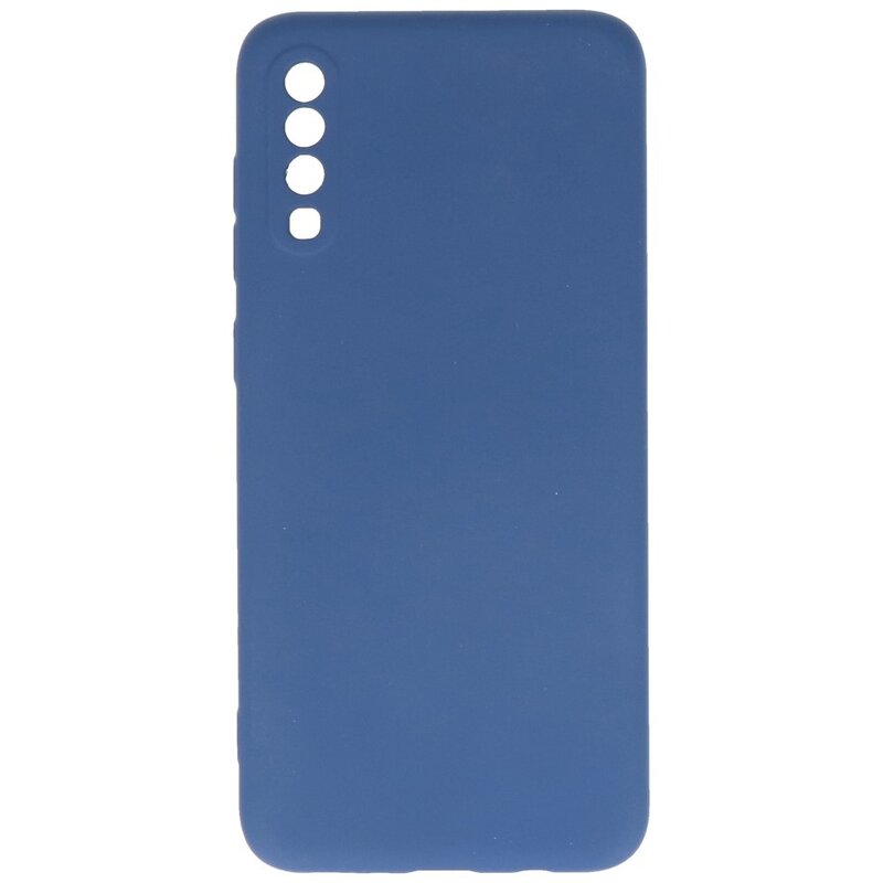 Funda TPU Color Moda Samsung Galaxy A70/s Azul Marino