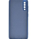 Fashion Color TPU Hülle Samsung Galaxy A70/s Navy