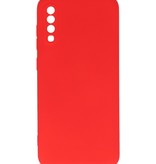 Custodia in TPU Fashion Color per Samsung Galaxy A70/s Rosso