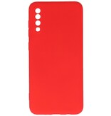 Fashion Color TPU-cover Samsung Galaxy A70/s Rød