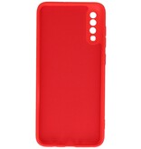 Fashion Color TPU-cover Samsung Galaxy A70/s Rød