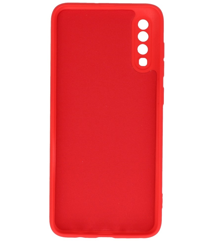 Coque TPU Fashion Color Samsung Galaxy A70/s Rouge