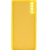 Custodia in TPU color moda per Samsung Galaxy A70/s Giallo