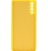 Fashion Color TPU Hülle Samsung Galaxy A70/s Gelb