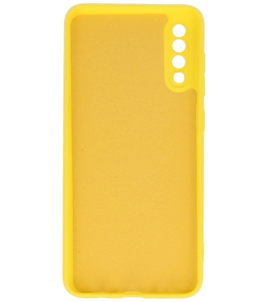 Funda TPU Fashion Color Samsung Galaxy A70/s Amarillo