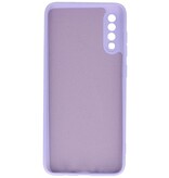 Fashion Color TPU Hoesje Samsung Galaxy A70/s Paars