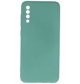 Fashion Color TPU Case Samsung Galaxy A70/s Dark Green