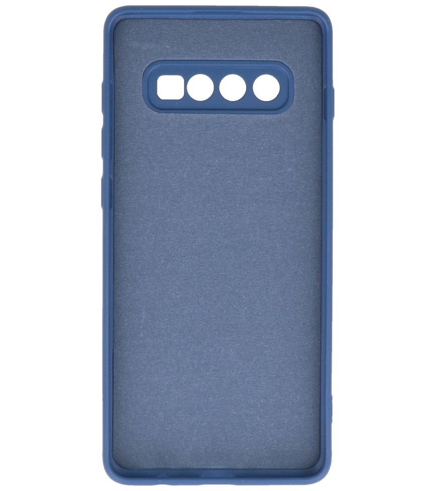 Fashion Color TPU Case Samsung Galaxy S10 Plus Navy