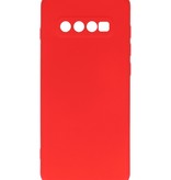 Fashion Color TPU Case Samsung Galaxy S10 Plus Red