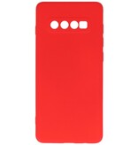 Funda TPU Color Moda Samsung Galaxy S10 Plus Rojo