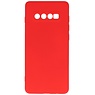 Custodia in TPU color moda per Samsung Galaxy S10 Plus rosso