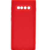 Coque TPU Fashion Color Samsung Galaxy S10 Plus Rouge