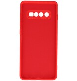 Coque TPU Fashion Color Samsung Galaxy S10 Plus Rouge