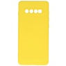 Funda TPU Fashion Color Samsung Galaxy S10 Plus Amarillo