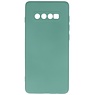 Funda TPU Color Moda Samsung Galaxy S10 Plus Verde Oscuro