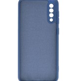 Fashion Color TPU Hoesje Samsung Galaxy A50/s Navy