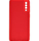 Fashion Color TPU Hoesje Samsung Galaxy A50/s Rood