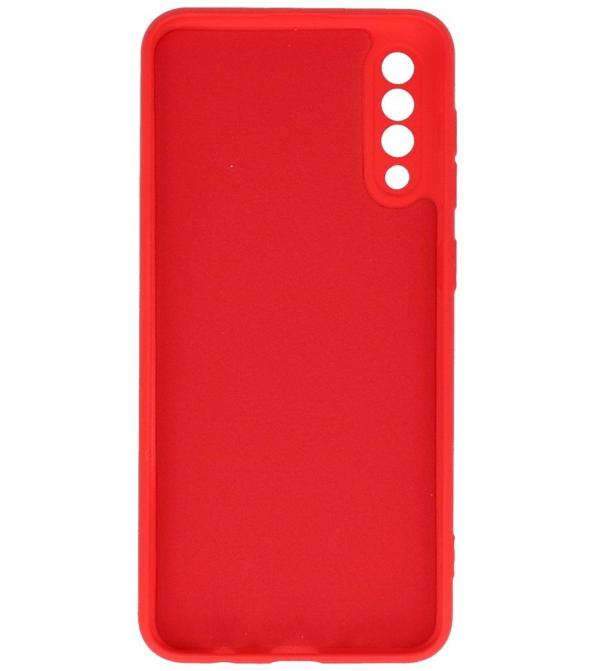 Fashion Color TPU Hoesje Samsung Galaxy A50/s Rood