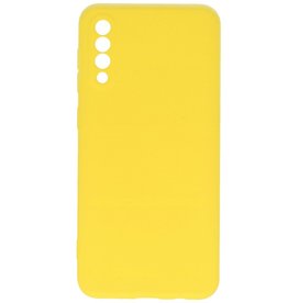 Coque TPU Fashion Color Samsung Galaxy A50/s Jaune