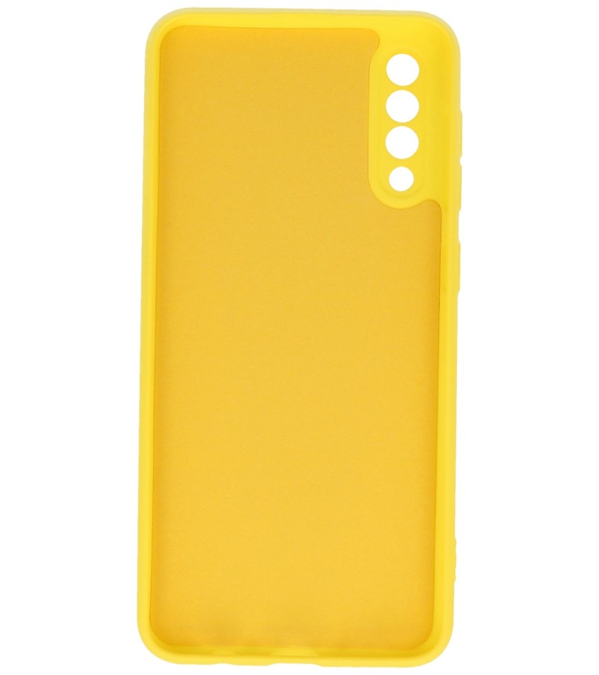 Fashion Color TPU Case Samsung Galaxy A50/s Yellow