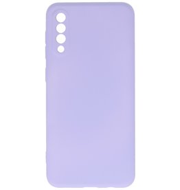 Coque en TPU Fashion Color Samsung Galaxy A50/s Violet