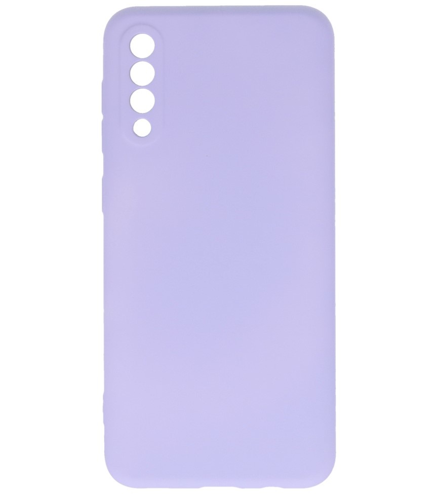 Coque en TPU Fashion Color Samsung Galaxy A50/s Violet