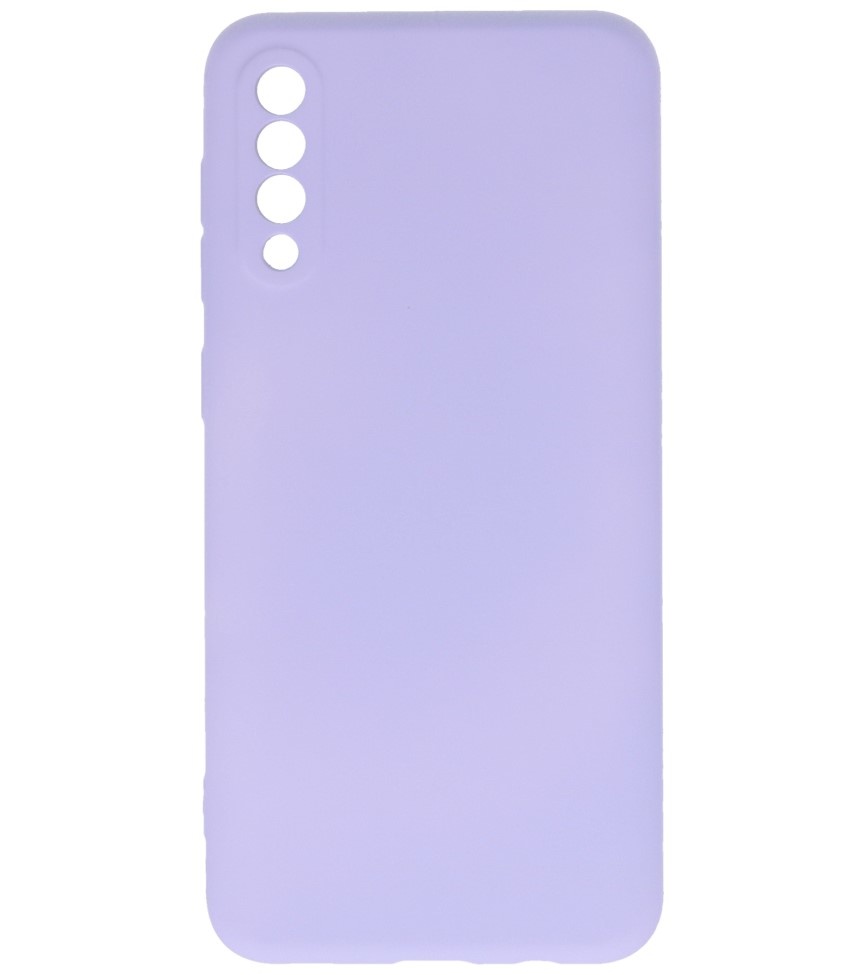 Fashion Color TPU Case Samsung Galaxy A50/s Purple