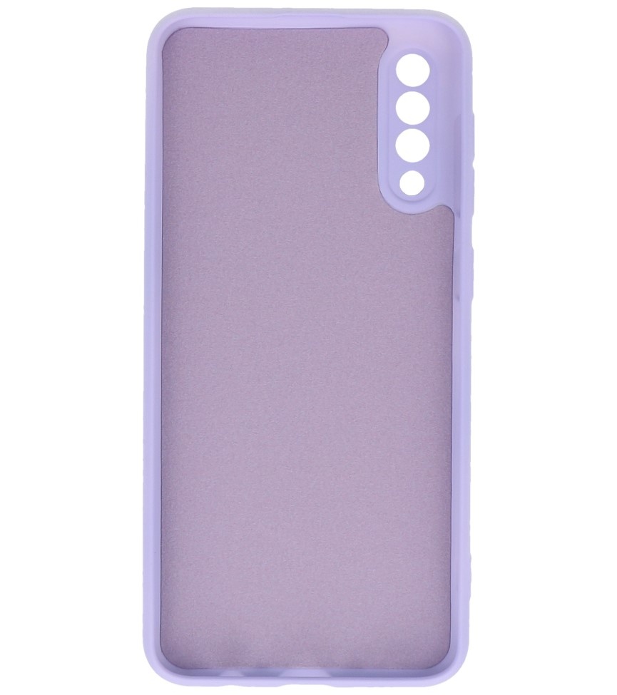 Coque en TPU Fashion Color Samsung Galaxy A50/s Violet