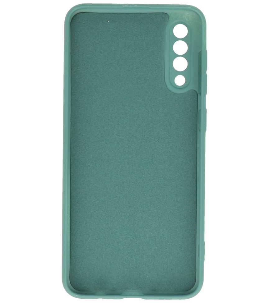 Coque en TPU Fashion Color Samsung Galaxy A50/s Vert Foncé