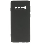 Coque en TPU Fashion Color Samsung Galaxy S10 Noir