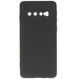 Fashion Color TPU Case Samsung Galaxy S10 Black