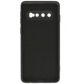 Custodia in TPU color moda per Samsung Galaxy S10 nera