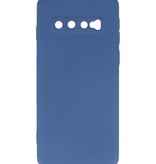Funda TPU Color Moda Samsung Galaxy S10 Azul Marino