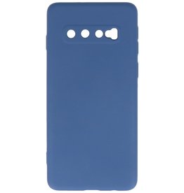 Custodia in TPU color moda per Samsung Galaxy S10 Navy