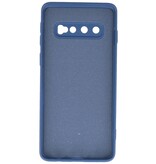 Coque en TPU Fashion Color Samsung Galaxy S10 Marine