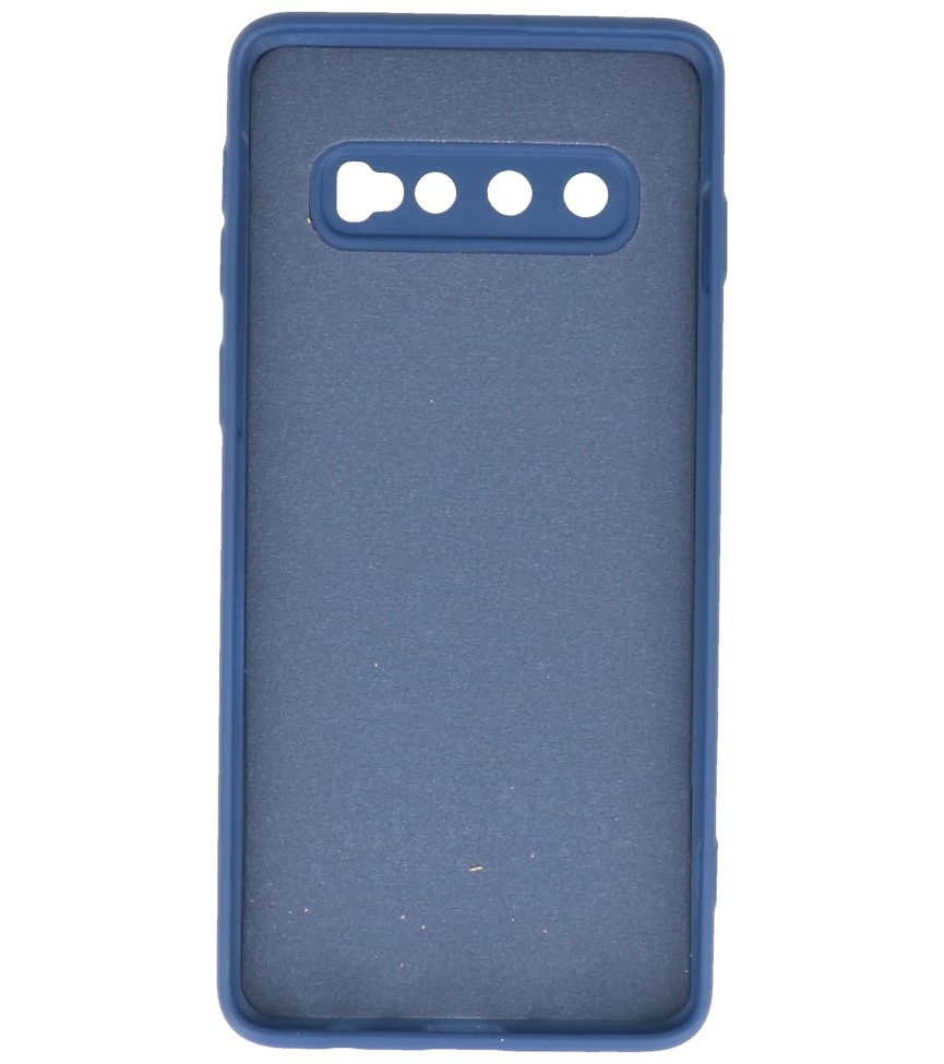 Fashion Color TPU Case Samsung Galaxy S10 Navy