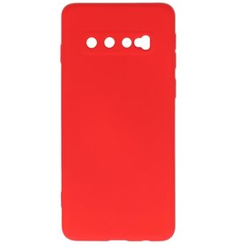 Fashion Color TPU Case Samsung Galaxy S10 Red